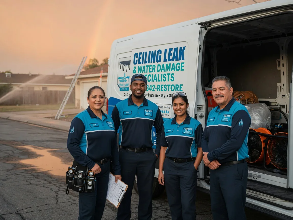 Ceiling Leak Cleanup company in San Carlos, CA