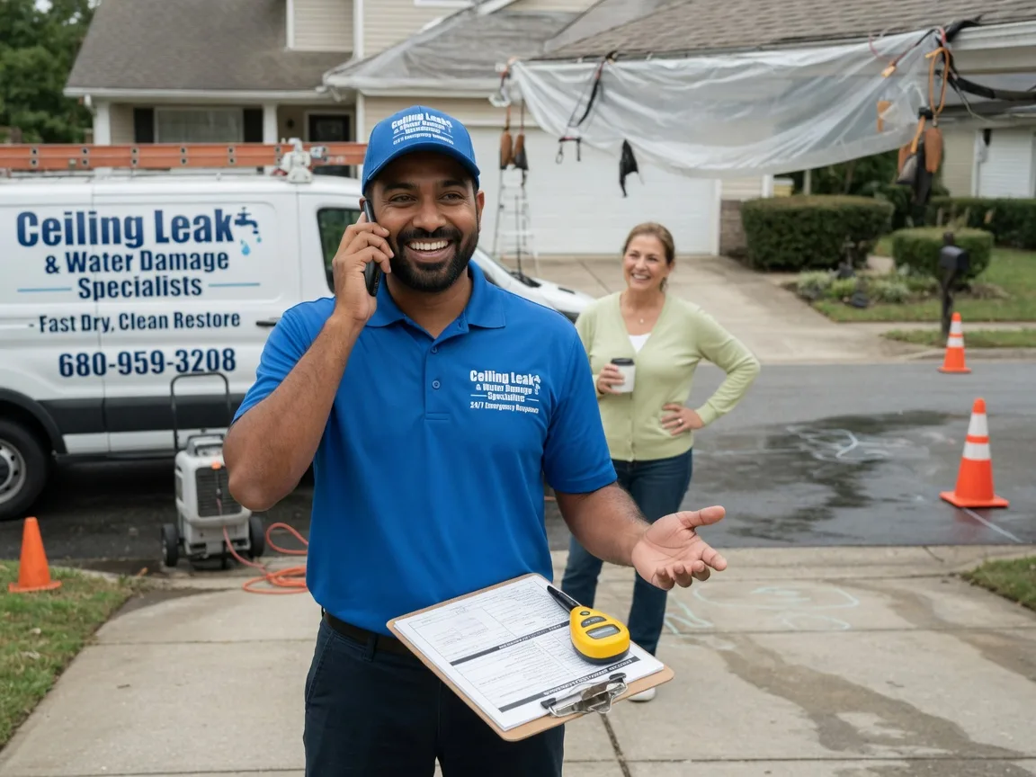 Ceiling Leak Cleanup San Carlos, CA FAQs